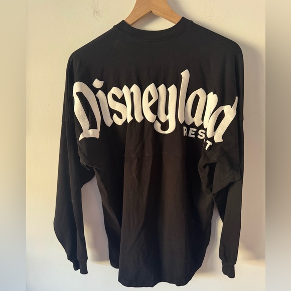 Disney Black Long Sleeve Spirit Jersey XS - Picture 2 of 5